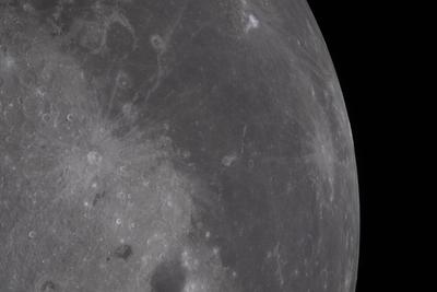 Moon near side, Copernicus and Kepler region